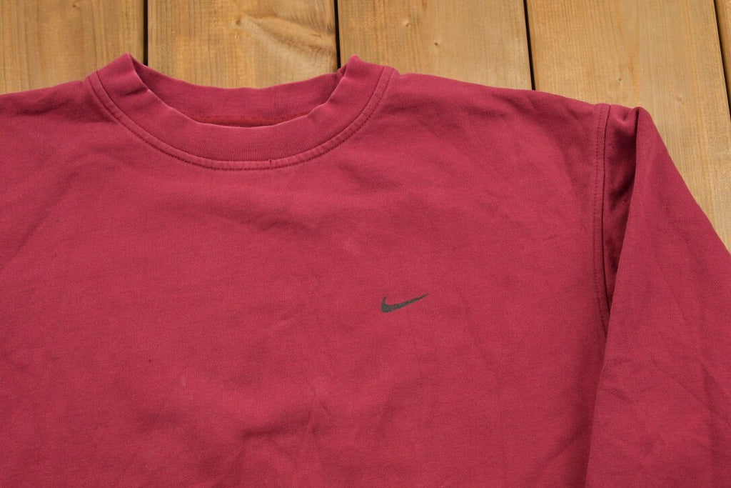 Vintage 1990s Nike Mini Swoosh Crewneck Sweatshirt