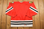 Vintage 1990s Chicago Blackhawks CCM NHL Hockey Jersey