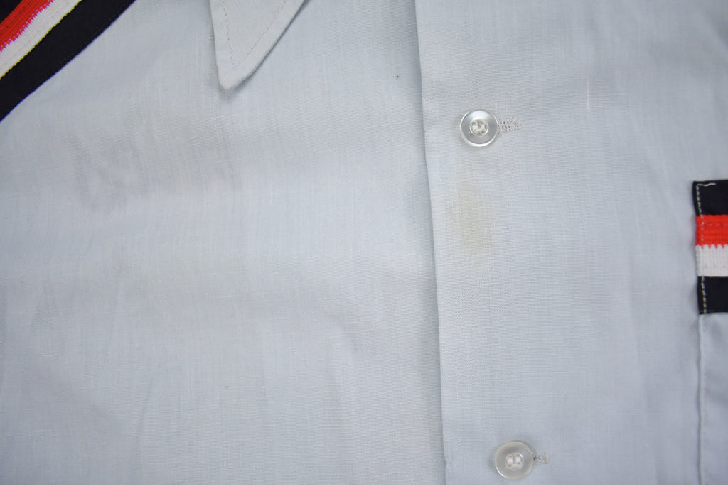 Vintage 1981 The Moody Blues Long Distance Voyager Tour Button Up Shirt