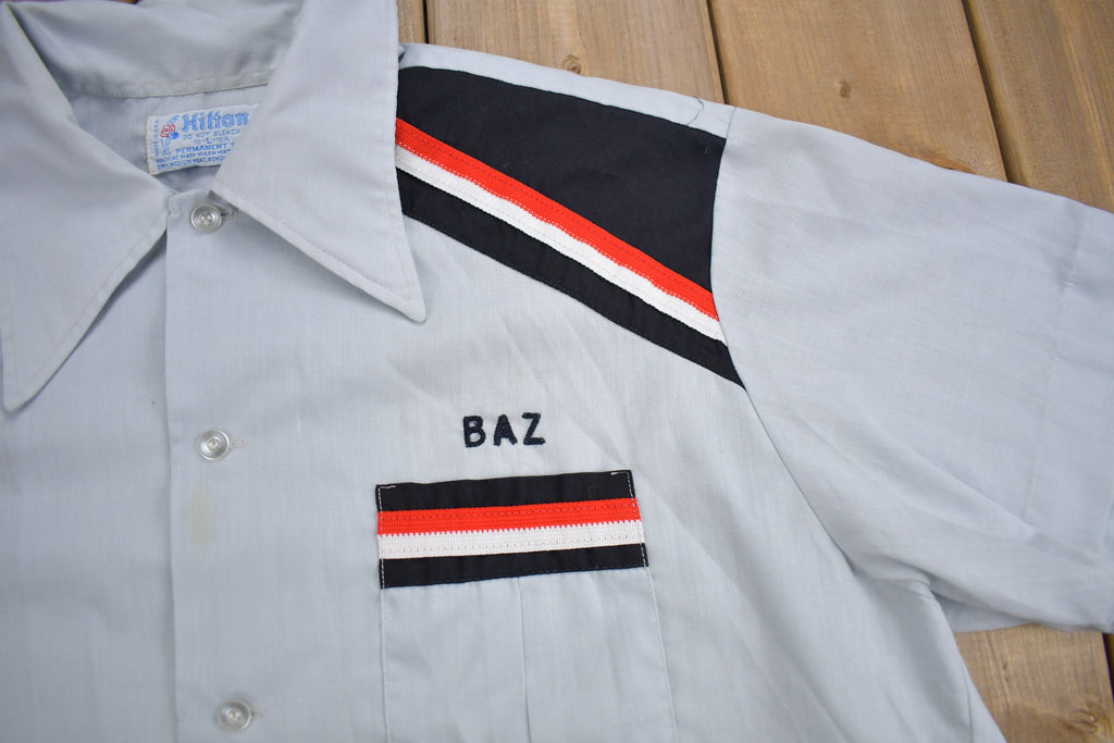 Vintage 1981 The Moody Blues Long Distance Voyager Tour Button Up Shirt