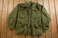 Vintage 1970s Distressed Military Field Coat