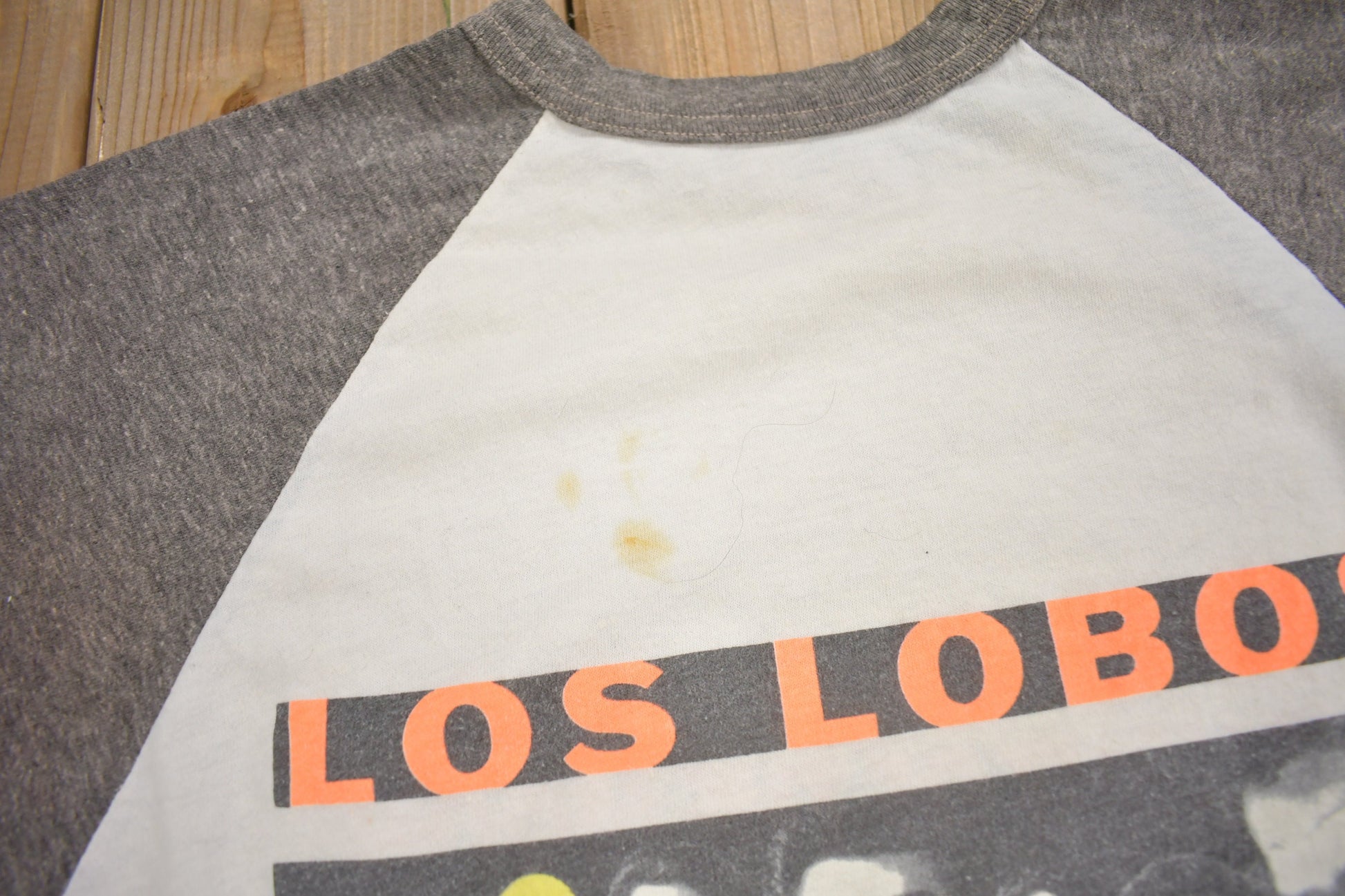 Vintage 1987 Los Lobos By The Light Of The Moon Tour Band T-Shirt