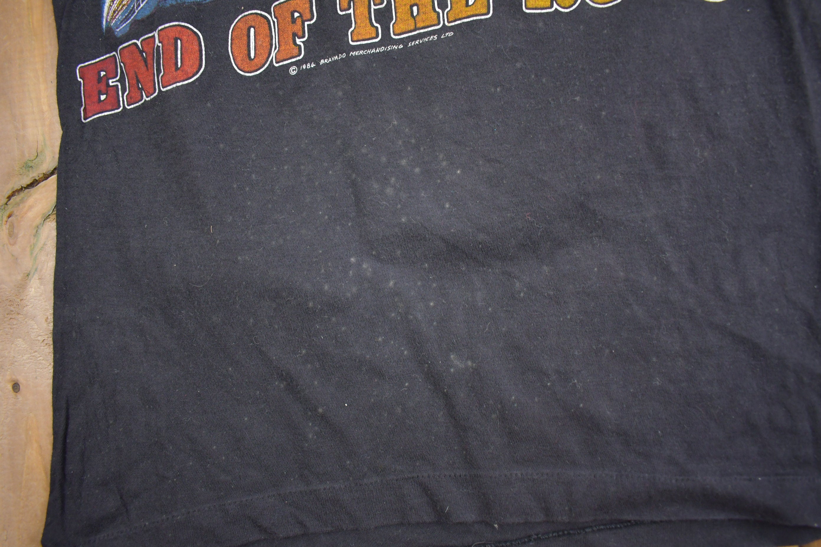 Vintage 1984 Status Quo End of The Road Tour Band T-shirt