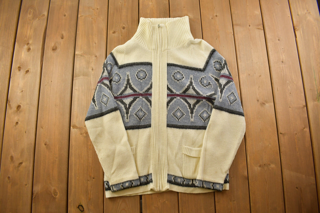 Vintage 1990s London Fog 100% Wool Knit Sweater