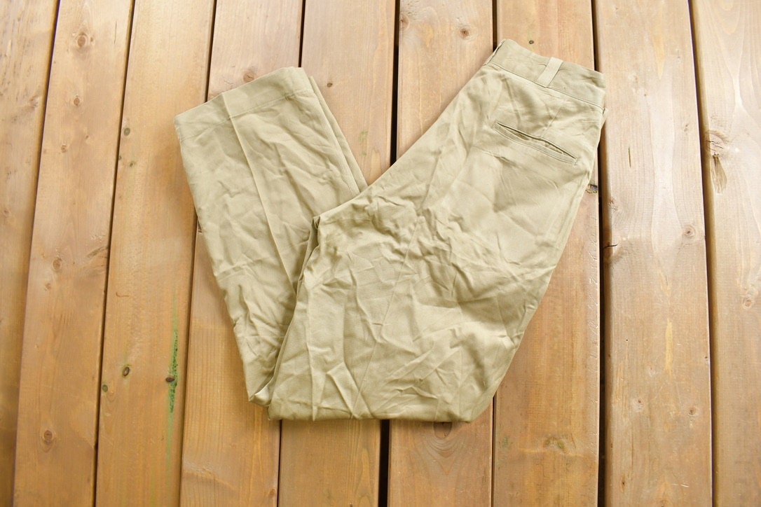 Vintage 1967 Type 1 Army Pants Size 27 x 28