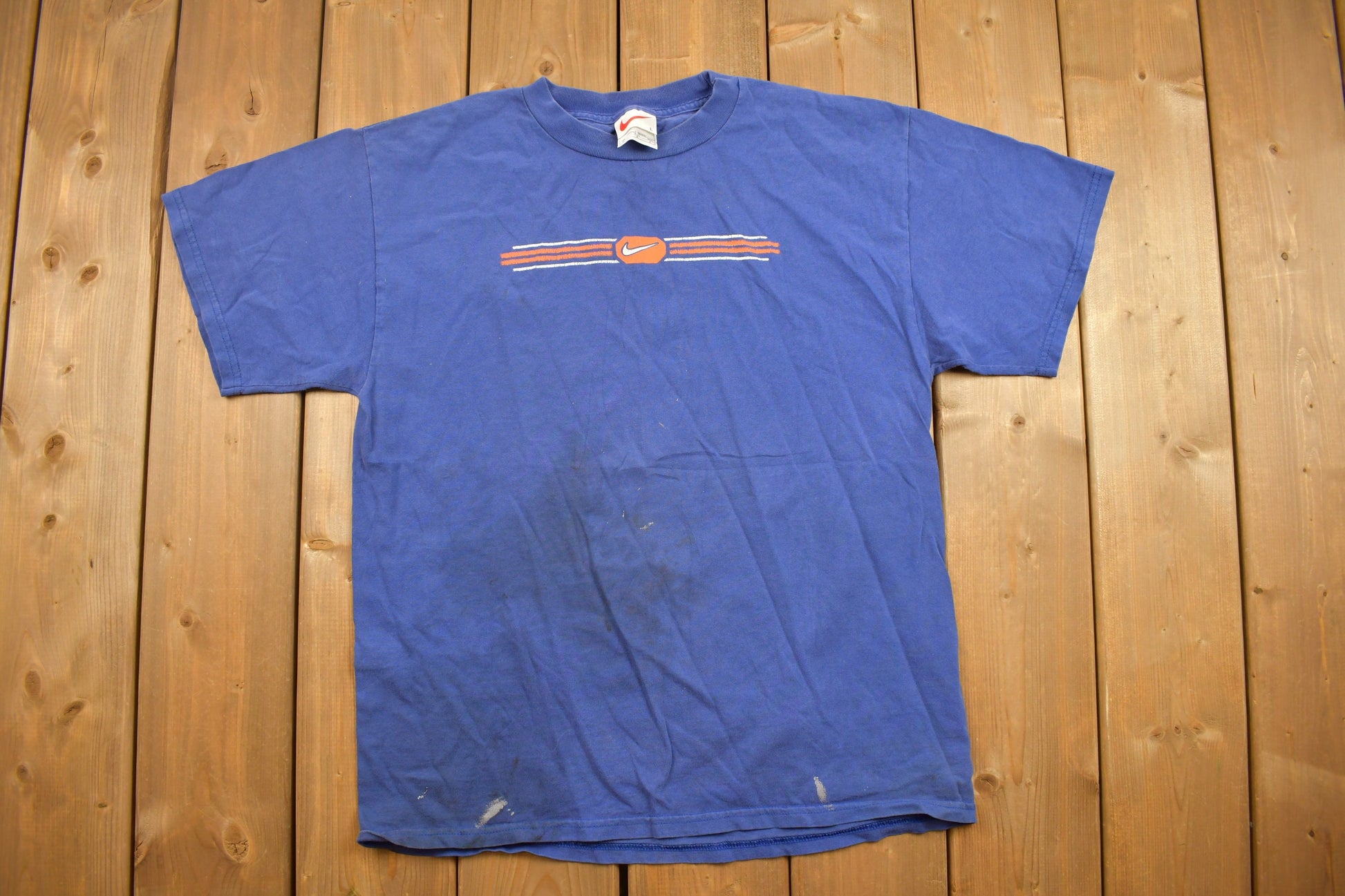 Vintage 1990s Nike Mini Swoosh Graphic T-Shirt
