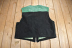 Vintage 1990s Avirex Varsity Sports Suede Vest