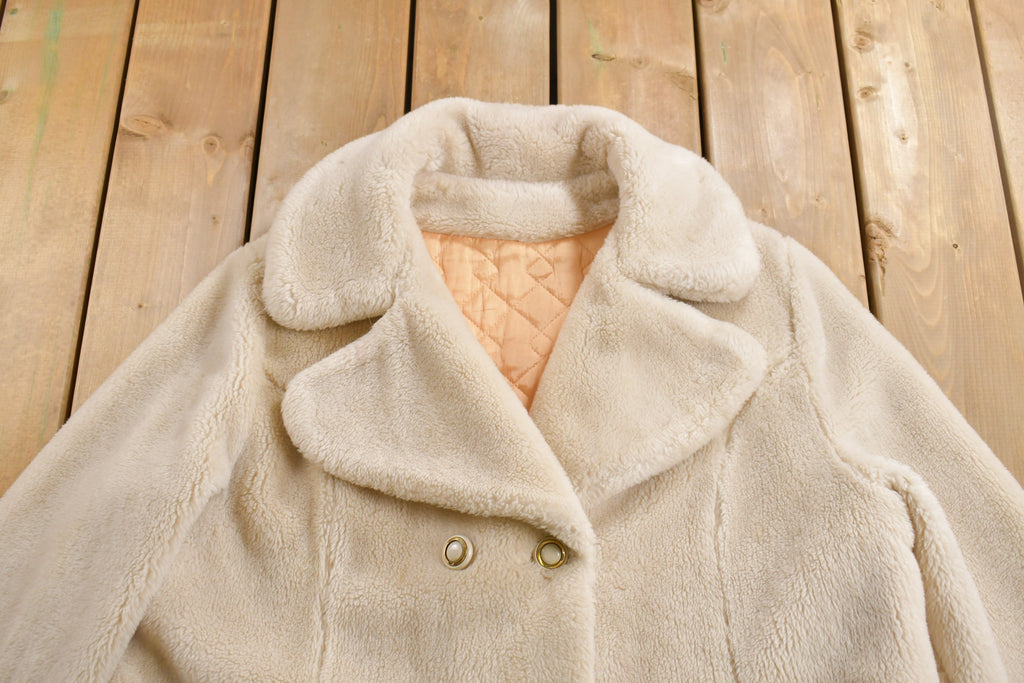 Vintage 1970s Sears Faux Fur Coat
