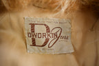 Vintage 1970s Dworkin Furs Full Length Mink Fur Coat