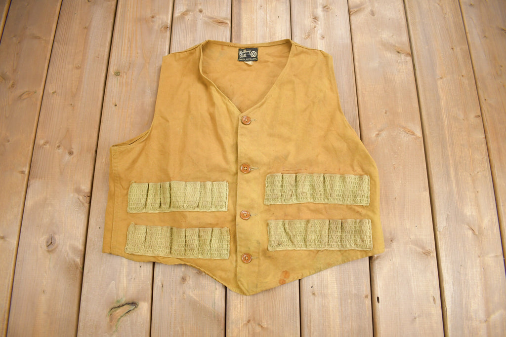 Vintage 1970s Bullseye Bill Hunting Vest
