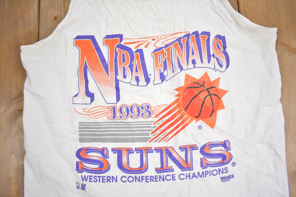 Vintage 1993 Phoenix Suns NBA Graphic Tank Top Shirt