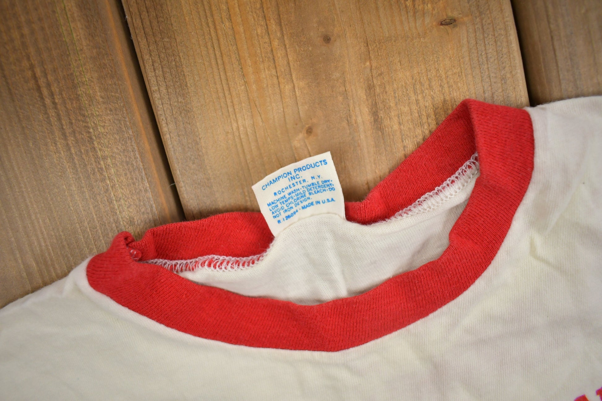 Vintage 1980s Northern Illinois University Collegiate Champion T-Shirt