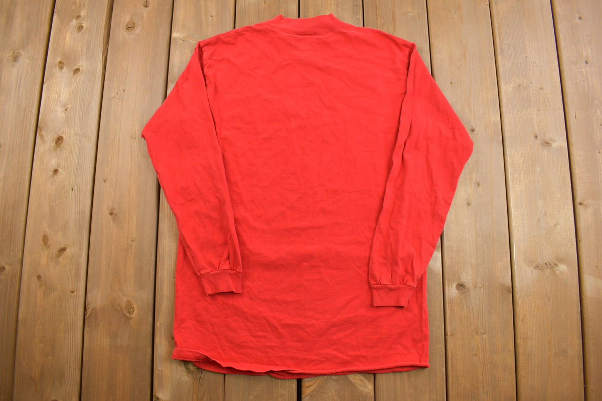Vintage 1990s Detroit Red Wings NHL Pro Player Crewneck Sweatshirt