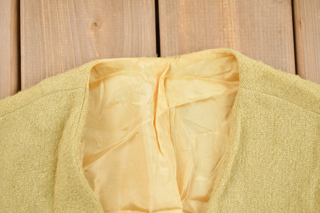 Vintage 1960s Wool Cardigan Sweater