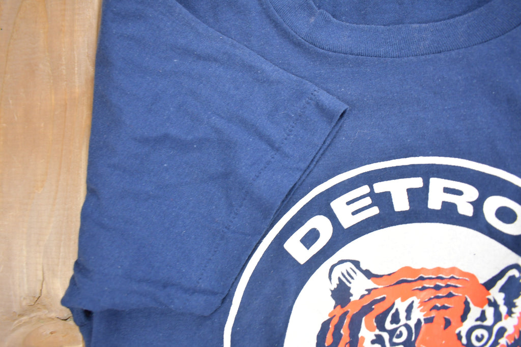 Vintage 1980s Detroit Tigers MLB Graphic T-Shirt
