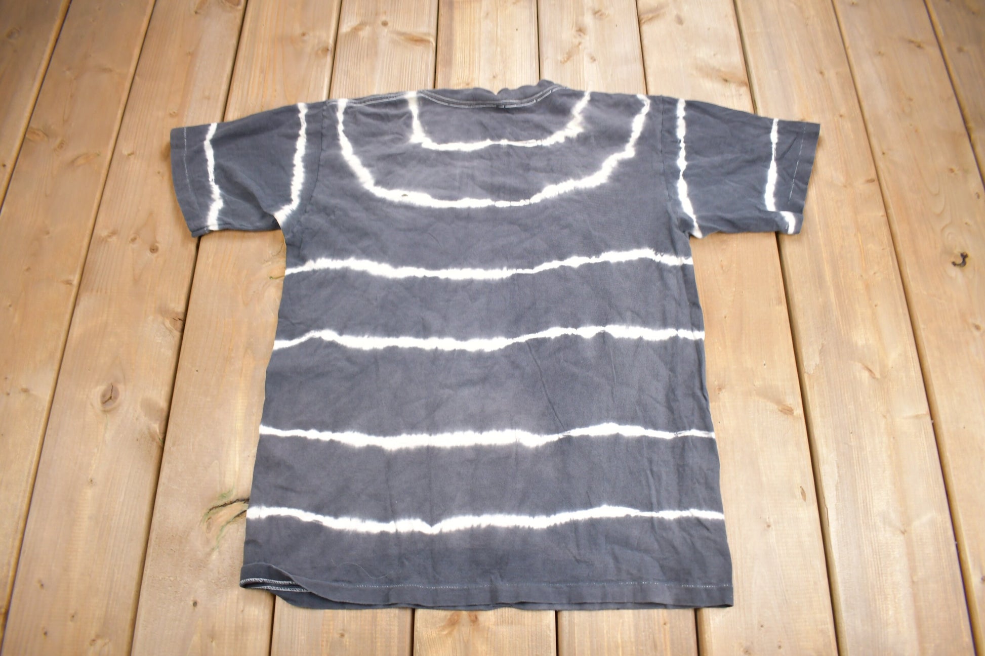 Vintage 1980s Batman DC Comics All Over Print Tie Dye T-Shirt