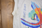 Vintage 1985 Robert Plant The Principle Of Moments Tour T-shirt