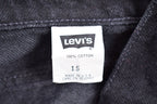 Vintage 1990s Levi's Red Tab Black Denim Jeans Size 31 x 29