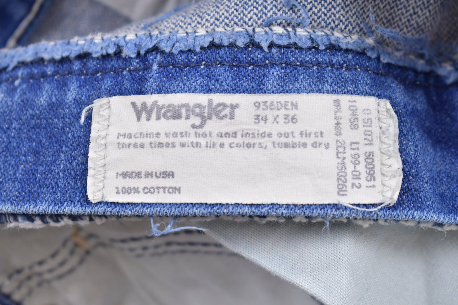 Vintage 1980s Wrangler Jeans Size 32 X 33.5