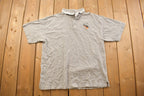 Vintage 1990s Daffy Duck "Out Of Control" Cartoon Collard T-Shirt