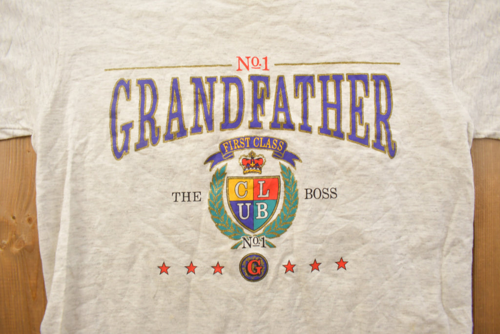 Vintage 1990s #1 Grandfather Graphic T Shirt