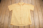 Vintage 1950s Dutchmaid Striped Button Up Shirt