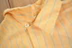 Vintage 1950s Dutchmaid Striped Button Up Shirt