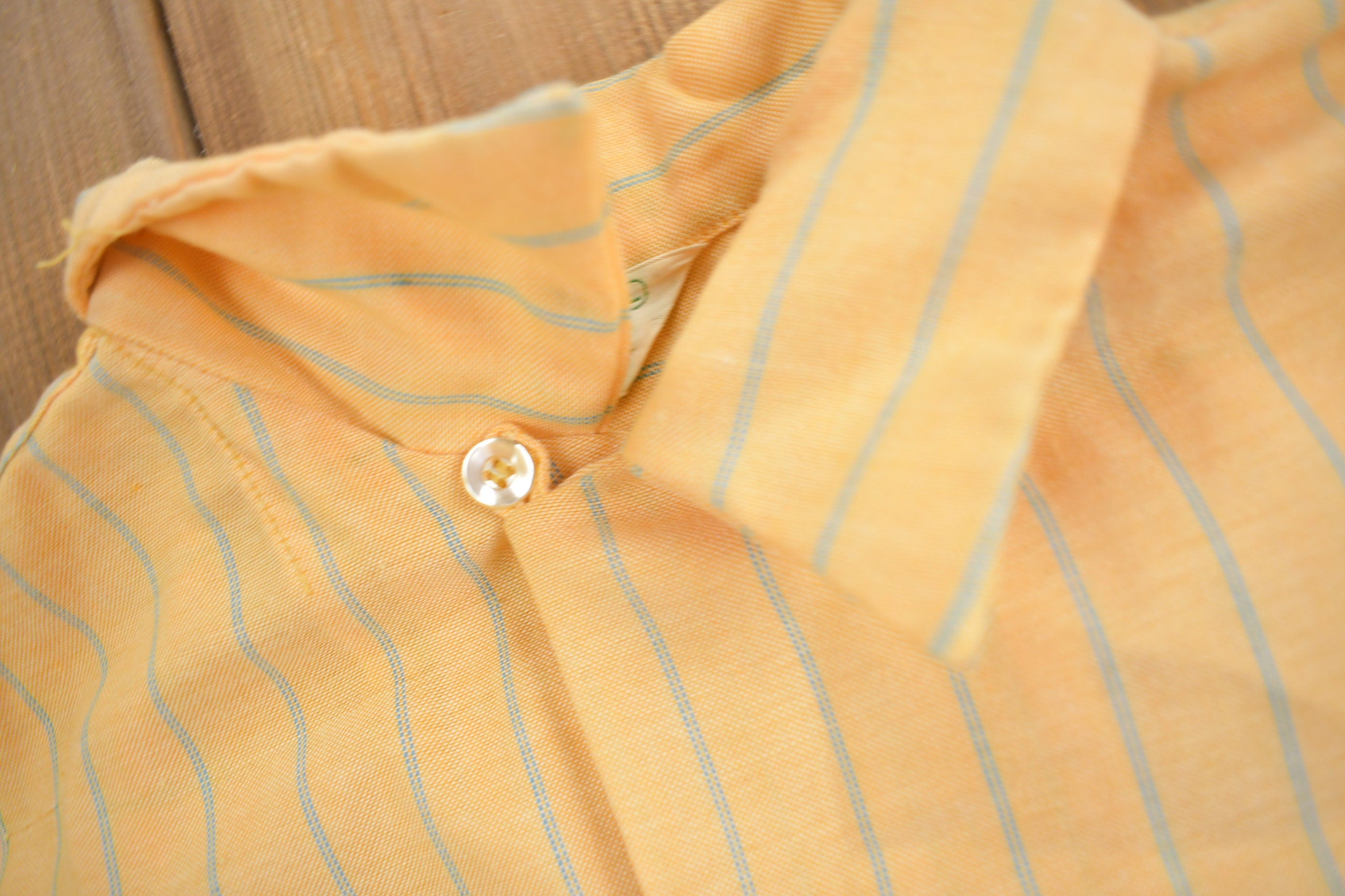 Vintage 1950s Dutchmaid Striped Button Up Shirt