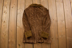 Vintage 1970s Chuan DYI Fur Collar Zip Up Jacket