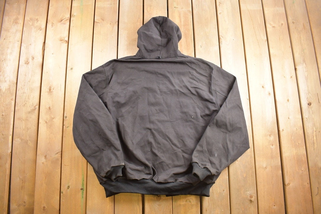 Vintage 1980s Hooded Carhartt Work Jacket