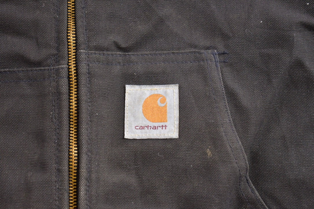 Vintage 1980s Hooded Carhartt Work Jacket