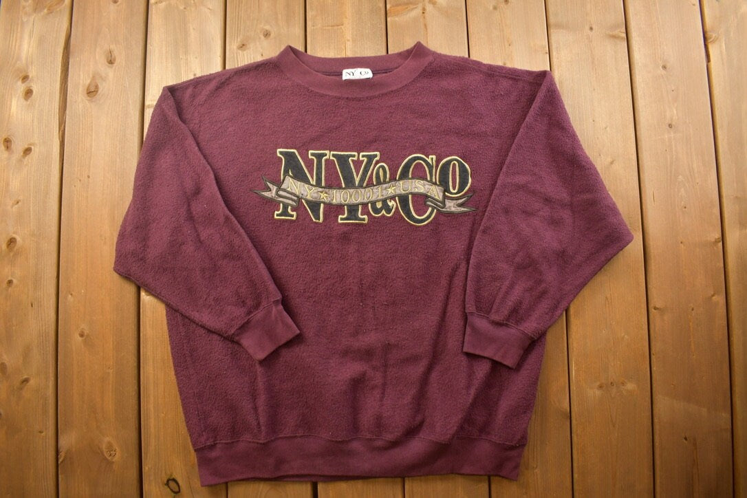 Vintage 1990s NY & Co Crewneck Sweatshirt
