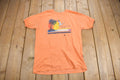 Vintage 1970s Clearwater Beach Florida Souvenir T Shirt