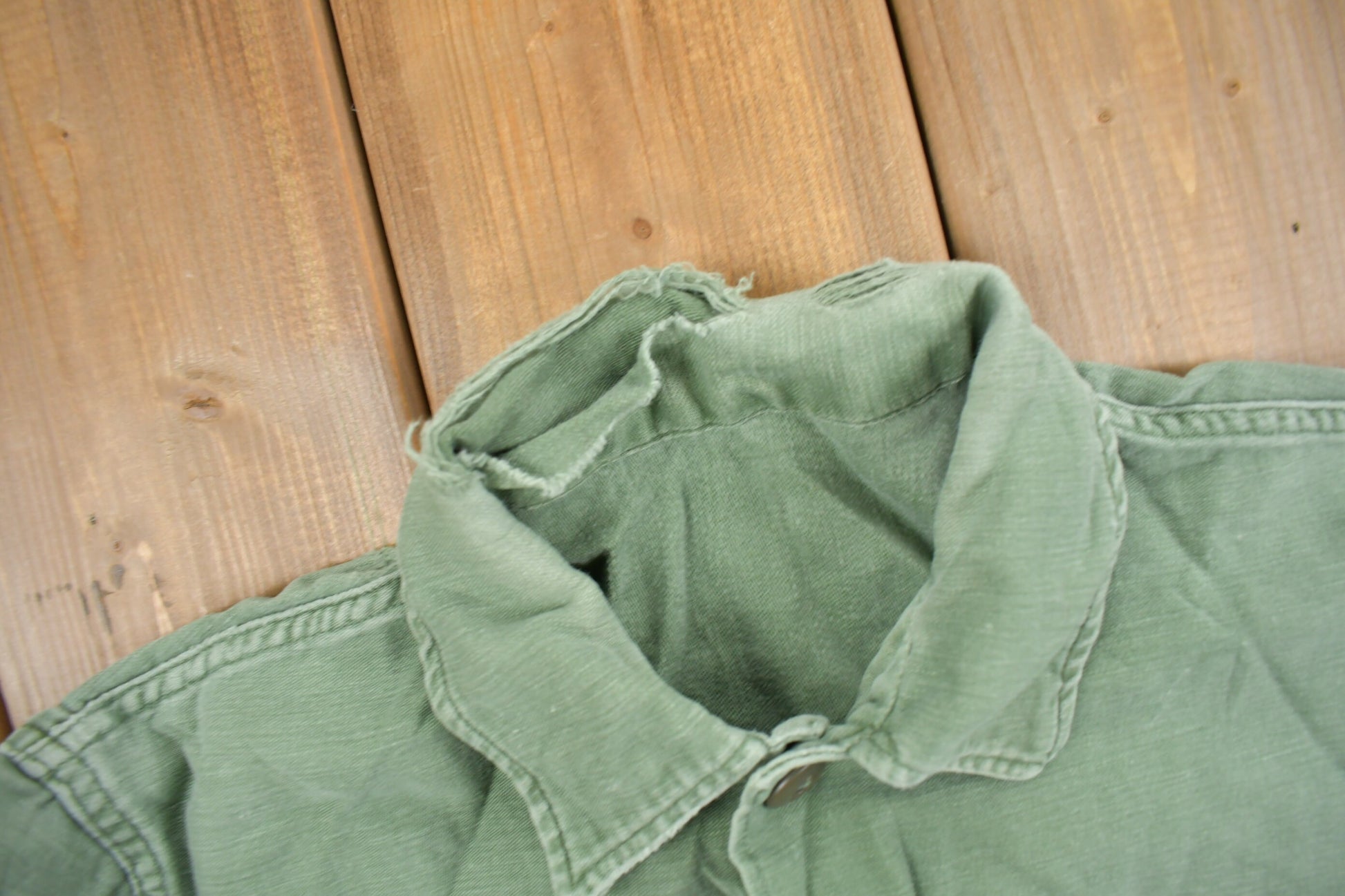 Vintage 1969 OG-107 US Military Sateen Shirt