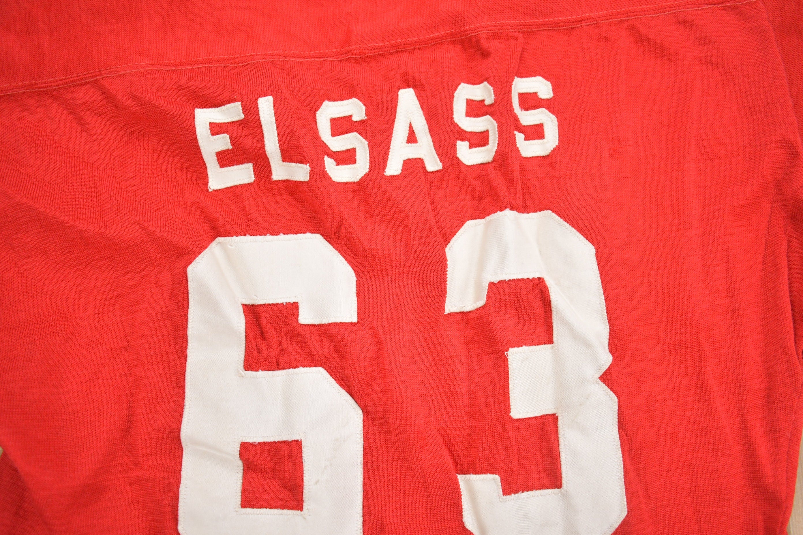 Vintage 1963 Elsass Football Jersey Shirt