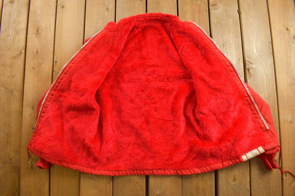 Vintage 1960s Korean Veteran Fur Lined Windbreaker