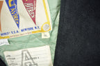 Vintage 1990s Avirex Varsity Sports Suede Vest