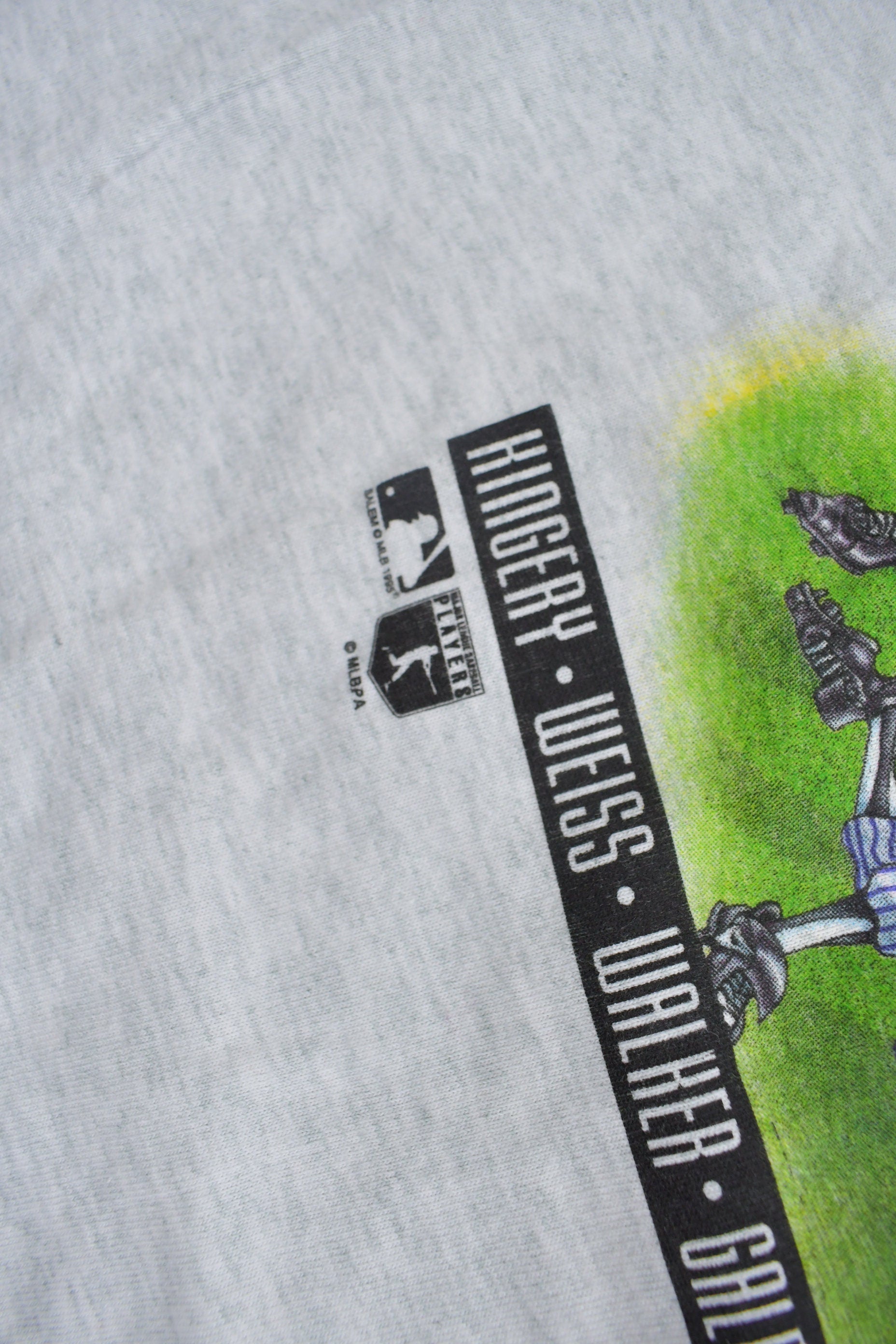 Vintage 1995 Colorado Rockies MLB Big Head Graphic T Shirt