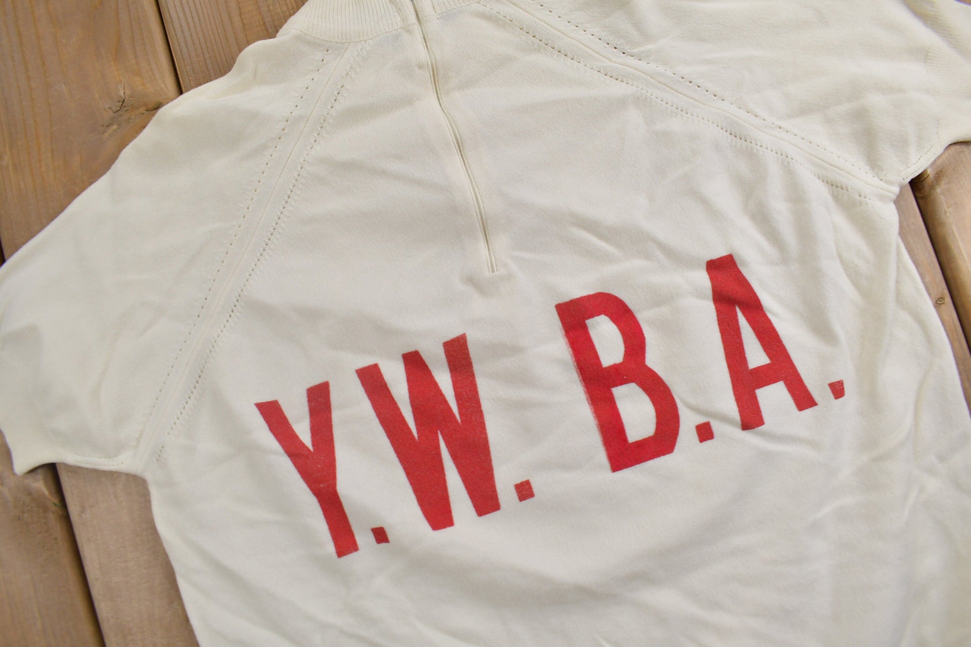 Vintage 1960s Y.W.B.A Cyclist Shirt