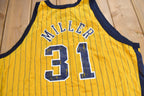 Vintage 1990s Indiana Pacers NBA Reggie Miller Basketball Jersey