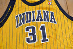 Vintage 1990s Indiana Pacers NBA Reggie Miller Basketball Jersey