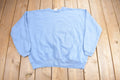 Vintage 1990s Light Blue Blank Hanes Herway Crewneck Sweatshirt