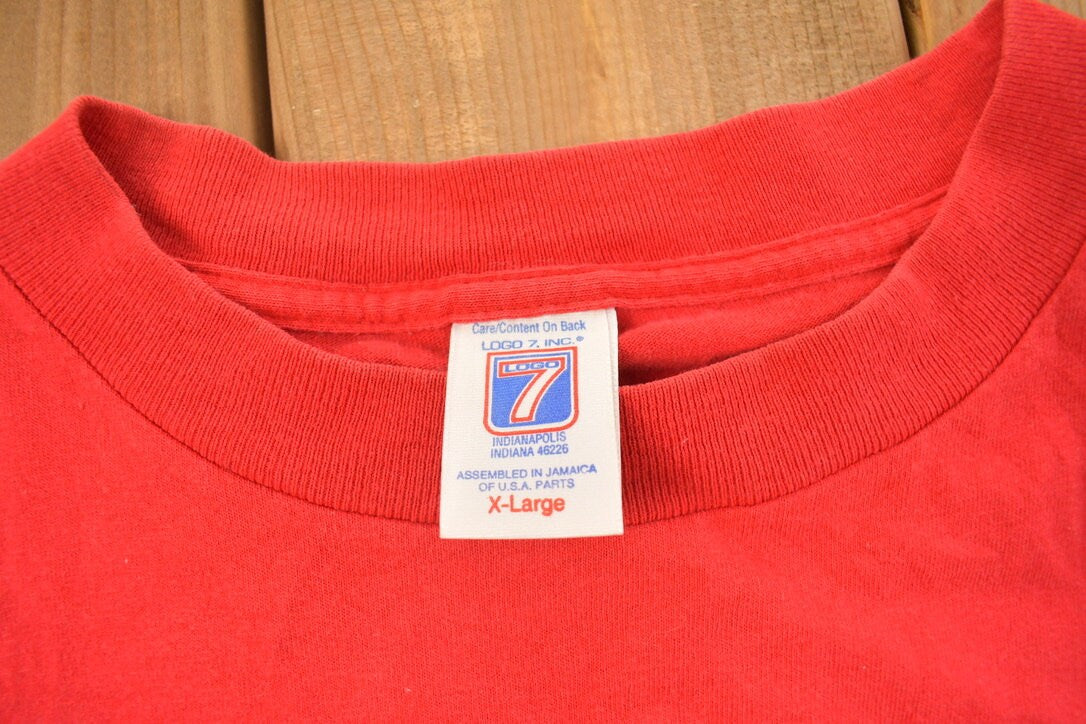 Vintage 1990s Detroit Red Wings NHL Embroidered T-Shirt