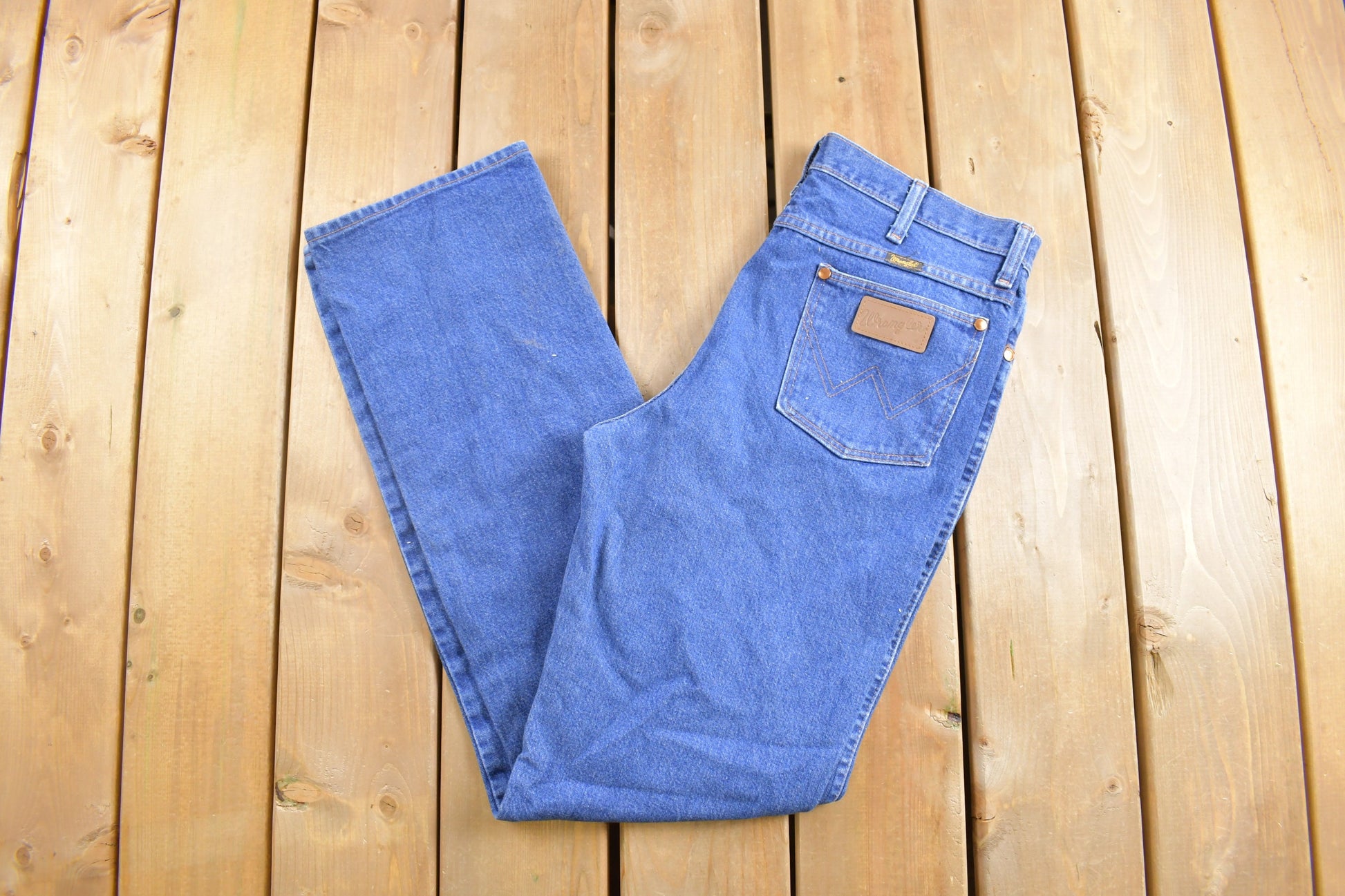 Vintage 1980s Wrangler Jeans Size 32 X 33.5