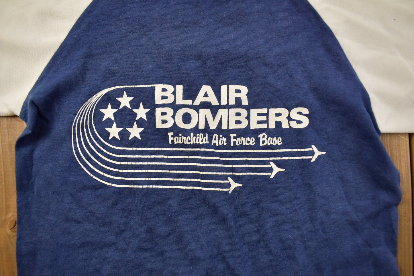 Vintage 1990s Blair Bombers Children's Graphic T Shirt / Vintage T Shirt / Streetwear / Graphic Tee / Made In USA / Children's Tee