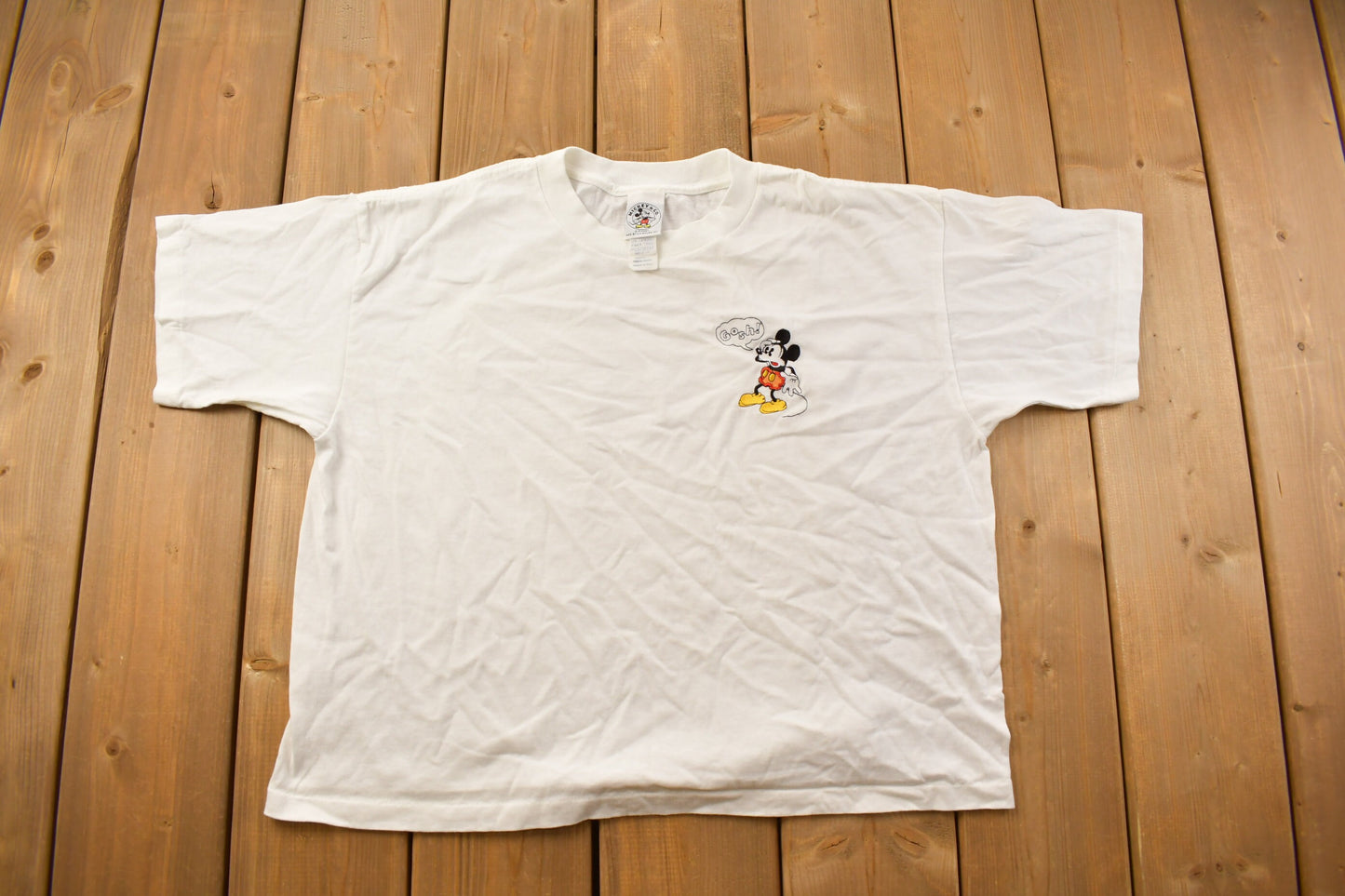 Vintage 1990s Mickey Mouse Disney Graphic T Shirt / Vintage T Shirt / Streetwear / Graphic Tee / Single Stitch / Made In USA