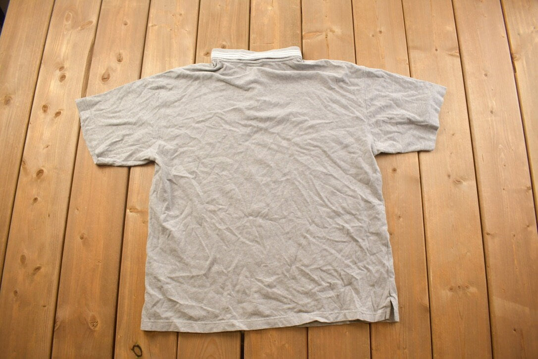 Vintage 1990s Daffy Duck "Out Of Control" Cartoon Collard T-Shirt