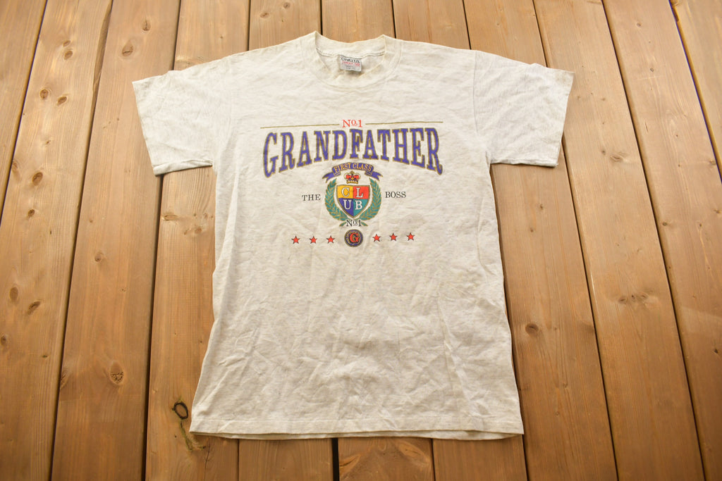 Vintage 1990s #1 Grandfather Graphic T Shirt