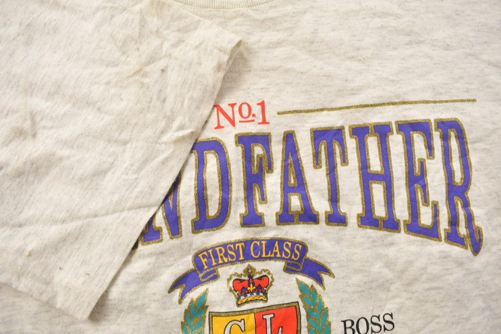 Vintage 1990s #1 Grandfather Graphic T Shirt