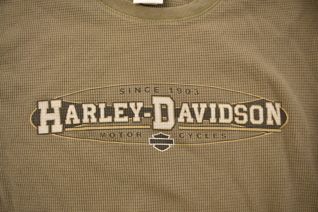 Vintage 1990s Ocean State Harley Davidson Crewneck Sweatshirt / 90s Crewneck / Streetwear / Biker / Vintage Harley